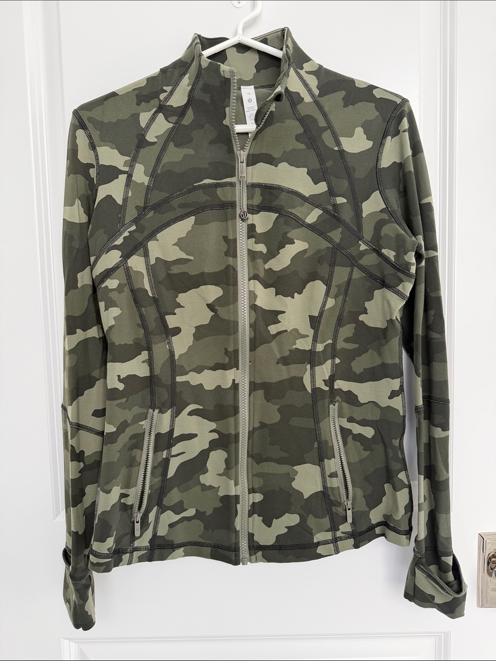 lululemon athletica Camouflage Full-Zip Jacket - Olive/Khaki